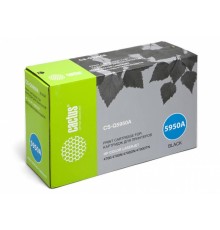 -/ Картридж лазерный Cactus CS-Q5950A Q5950A черный (11000стр.) для HP CLJ 4700