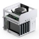 Корпус без блока питания/ Case JONSBO N2, Mini-Tower, 1x120mm, 1xUSB-A 3.0 + 1xUSB-C 3.2, SFX PSU Support, mITX White