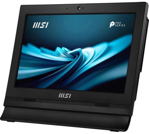 Моноблок MSI PRO AP162T ADL AiO 15,6" FHD(1920x1080) IPS AG Single Touch,Intel N100 (0.8GHz),8Gb DDR4,512GB SSD,2*COM port,VGA,Intel UHD,WiFi,BT,camera,Wired KB&mouse Eng/Rus,noOS,1y war-ty,Black