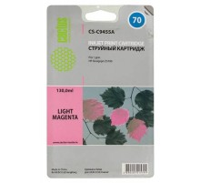 -/ Картридж струйный Cactus CS-C9455A №70 светло-пурпурный (130мл) для HP DJ Z3100