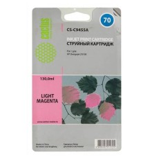 -/ Картридж струйный Cactus CS-C9455A №70 светло-пурпурный (130мл) для HP DJ Z3100