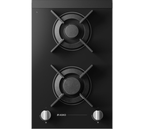 Газовая варочная панель ASKO/ Арт. 741472 ; Газовая варочная панель ASKO, 2 зоны,материал стеклокерамика,кольцо для вока-чугун,электроподжиг, цвет черный