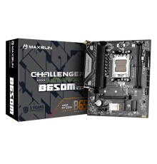 Материнская плата MAXSUN MS-Challenger B650M WIFI, AM5, B650, 2*DDR5, 3*SATA3, M.2, 4*USB 3.2, 2*USB 2.0, 1*PCIEx16, 1*PCIEx1, DP+HDMI, mATX