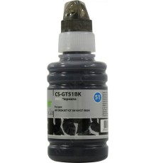 -/ Чернила Cactus CS-GT51BK M0H57AE черный 100мл для DeskJet GT 5810/5820/5812/5822
