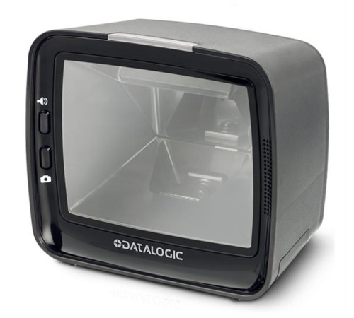 Сканер штрикода Datalogic Magellan 3450VSi, Kit, USB Keyboard Scanner, 1D/2D Model, Counter/Wall Mount, Power Brick/Cord (EU), Type A 4.5 m/15 ft Cable