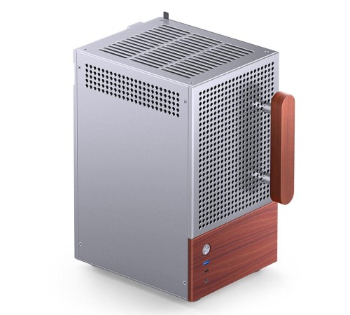 Корпус без блока питания/ Case JONSBO T6, Desktop SFF, TG, no fan, 1xUSB-A 3.2 + 1xUSB-C 3.2, mITX Silver Корпус без блока питания/ Case JONSBO T6, Desktop SFF, TG, no fan, 1xUSB-A 3.2 + 1xUSB-C 3.2, mITX Silver