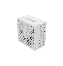 Блоки питания/ Power Supply SAMA P1200 White (XPH1200-AP), 1200W 80+ Platinum (ATX, 3.1, PCIe 5.0, Full modular, 1x24(20+4)pin mesh 600mm, 2xCPU 8(4+4)pin 700mm, 3xPCIe*2 8(6+2)pin 600mm, 1x12VHPWR PCIe 5.1 12+4pin 600W 600mm, 4xSATA*3 450+150+150+150mm,