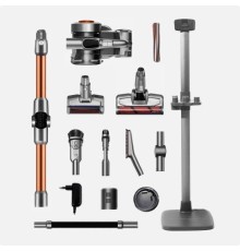 Пылесос вертикальный Jimmy Cordless Vacuum Cleaner H9 Pro Graphite+Golden с адаптером модели ZD24W342060EU