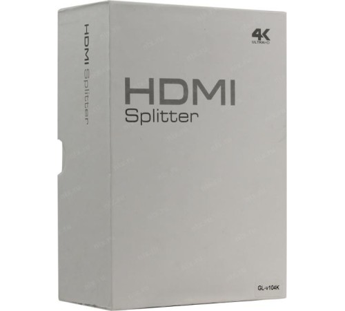 Greenconnect Разветвитель v1.4 HDMI 1на 4 выхода, 4K2K 30Hz /1080p 120Hz серия Greenline GL-v104K Greenconnect Разветвитель v1.4 HDMI 1на 4 выхода, 4K2K 30Hz /1080p 120Hz серия Greenline GL-v104K