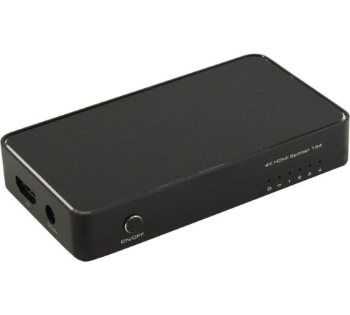 Greenconnect Разветвитель v1.4 HDMI 1на 4 выхода, 4K2K 30Hz /1080p 120Hz серия Greenline GL-v104K Greenconnect Разветвитель v1.4 HDMI 1на 4 выхода, 4K2K 30Hz /1080p 120Hz серия Greenline GL-v104K