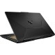 Ноутбук/ ASUS TUF A17 FA706NFR-HX007 17.3"(1920x1080 (матовый, 144Hz) IPS)/AMD Ryzen 7 7435HS(3.1Ghz)/16384Mb/512PCISSDGb/noDVD/Ext:nVidia GeForce RTX2050(4096Mb)/Cam/BT/WiFi/48WHr/war 1y/2.6kg/Graphite Black/DOS