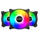 Кулер для корпуса/ Case Cooler PCCooler FX 120 ARGB BK 3 IN 1 (120x120x25mm, 4-pin PWM, ARGB, 52.79CFM, 33.2dBA, 2000RPM, Black, 3pcs)