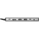 Адаптер/ Адаптер TypeC -->(2HDMI+DP)4K*60Hz+3USB3.0+TC+USB2.0+RJ45+SD+TF+PD+audio+TCадаптер, VCOM <4706>