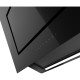 Вытяжка Franke FMY PER PRO BK F90/ Best, Настенная наклонная вытяжка Mhithos FMY PER PRO BK F90, 90 см, черное стекло, 1200 м3/ч, сенсорное управление, угольный фильтр в комплекте