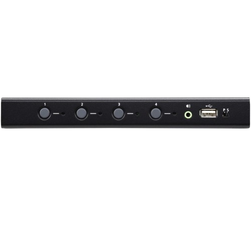 4-портовый USB КМ-переключатель с функцией Boundless Switching (кабели включены)/ 4-Port USB Boundless KM Switch
