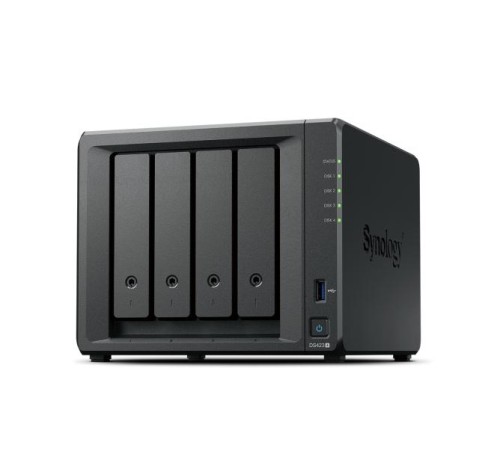 Система хранения данных Synology QC 2,0GhzCPU/2GB(6)/RAID0,1,10,5,6/upto 4HP HDD SATA(3.5', 2.5')/2xUSB3.2/2xGbE/iSCSI/2xIPcam(up to 40)/1xPS/1YW(repl DS420+)'