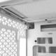Корпус без блока питания/ Case Corsair iCUE LINK 2500X RGB, Midi-Tower, TG, 2x120mm RGB, 2xUSB-A 3.2, 1xUSB 3.2 Type-C, mATX, mITX White