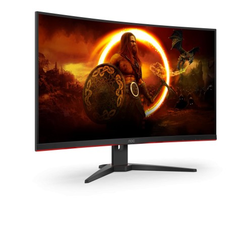 Монитор игровой 31.5'' 16:9 2560х1440(WQHD) VA, Curved, 165 Hz, 250 cd/m2, 3000:1, 80M:1, 4ms, 2xHDMI, DP, Tilt, Speakers, Black+Cherry (Мятая упаковка) Монитор игровой 31.5'' 16:9 2560х1440(WQHD) VA, Curved, 165 Hz, 250 cd/m2, 3000:1, 80M:1, 4ms, 2xHDMI, DP, Tilt, Speakers, Black+Cherry (Мятая упаковка)
