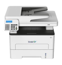 МФУ Sindoh M500 Ч/Б, принтер/копир/сканер/факс, А4, 34 стр/мин, 2400x600 dpi, Сканер цвет А4 до 23 стр/мин. CPU 1ГГц, 2 Ядра, 512 Мб, Ethernet, USB, Wi-Fi. ADF 50 листов. Старт. тонер на 700 отп.