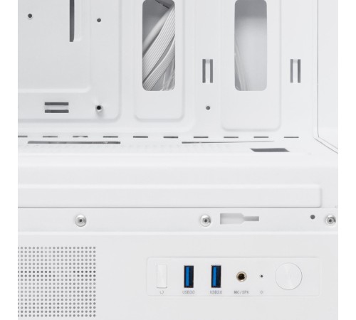 Корпус без блока питания/ Case HSPD F510, Panoramic Mid Tower, White, TG, 0.5 SPCC, 3x120mm ARGB (FNW010) ATX, mATX, mITX 180/280/160mm 1x2.5", 1x3.5", 7xPCI 2xUSB-A 3.0 356x218x467mm Корпус без блока питания/ Case HSPD F510, Panoramic Mid Tower, White, TG, 0.5 SPCC, 3x120mm ARGB (FNW010) ATX, mATX, mITX 180/280/160mm 1x2.5", 1x3.5", 7xPCI 2xUSB-A 3.0 356x218x467mm