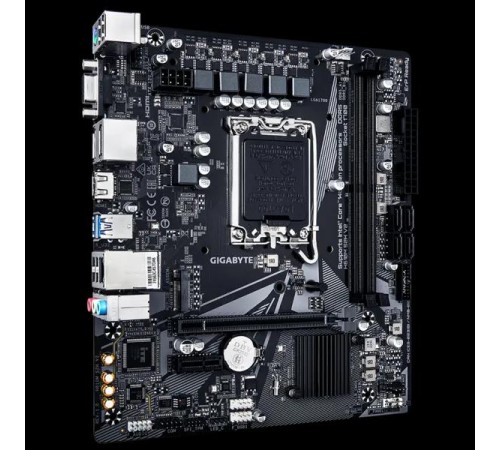 Материнская плата/ MB GIGABYTE INTEL H610 s1700, 2xDDR5(64GB), D-SUB/HDMI 2.1/2xDP, 1xPCIe 4.0x16, 1xPCIe 3.0, 1xLAN, 4xSATA 6Gb/s, 1xM.2, 2xUSB 3.2, 4xUSB 2.0, 1xPS/2, mATX Материнская плата/ MB GIGABYTE INTEL H610 s1700, 2xDDR5(64GB), D-SUB/HDMI 2.1/2xDP, 1xPCIe 4.0x16, 1xPCIe 3.0, 1xLAN, 4xSATA 6Gb/s, 1xM.2, 2xUSB 3.2, 4xUSB 2.0, 1xPS/2, mATX