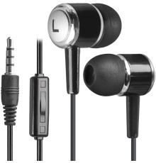 Defender Гарнитура для смартфонов Pulse 427 черный, вставки