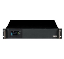 Источник бесперебойного питания Powercom King Pro RM KIN-1500AP LCD 1200Вт 1500ВА черный/ UPS Powercom King Pro RM KIN-1500AP LCD 1200W 1500Va black