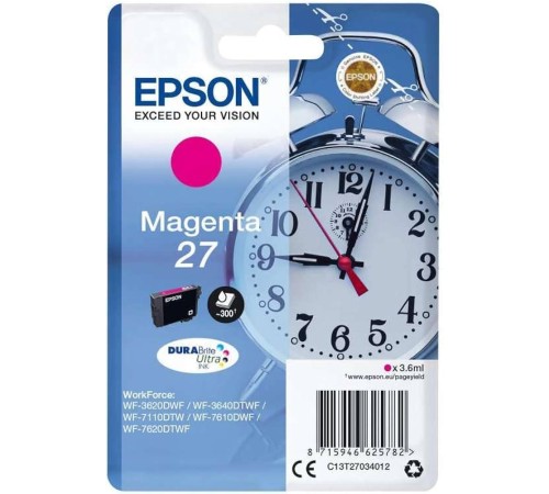Картридж/ EPSON WF ink magenta ST 300 300Seiten 3,6ml