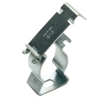 Держатель с крышкой д.25 мм, оцинкованная сталь