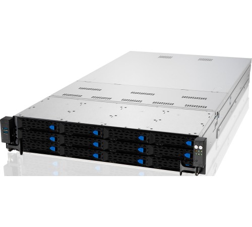 Серверная платформа/ ASUS RS720A-E11-RS12/10G/2.4KW/8NVMe/GPU/OCP