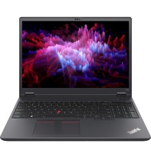Ноутбук/ Lenovo ThinkPad P16v G1 16" WQUXGA (3840 x 2400) IPS 100%DCI-P3 800 nits, AMD Ryzen™ 7 PRO 7840HS, 32GB DDR5, 1TB SSD,  NVIDIA RTX A1000 6GB, Qualcomm Wi-Fi 6E,  5MP RGB+IR Cam, 90Wh, Backlit Keys, Win 11 Pro, Black ( EN_kbd , 3pin cable)