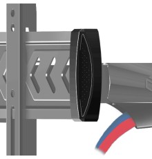ONKRON кронштейн для телевизора 40" - 75" наклонно-поворотный, черный NP47