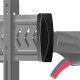 ONKRON кронштейн для телевизора 40" - 75" наклонно-поворотный, черный NP47