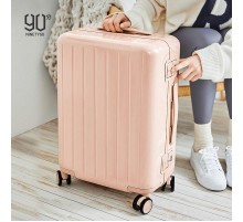Чемодан NINETYGO Manhattan Frame Luggage  24" розовый