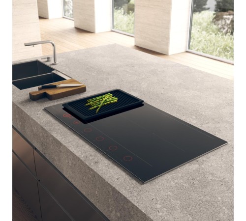 Варочная панель ASKO/ Арт. 737824 ; Встраиваемая варочная панель, дизайн PREMIUM, индукция, 6 зон для приготовления, Bridge, WI-FI, 47х90.4х52.2 см, черный