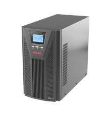 Онлайн ИБП ДКС серии Small Tower, 2000 ВА/1800 Вт, 1/1, 4xSchuko, EPO, USB, RS-232, RJ45, з/у 1А, 6x7Ач