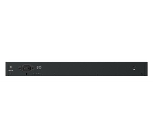 Коммутатор D-Link Неуправляемый PoE-коммутатор, 24x1000Base-T PoE, 2xCombo 1000Base-T/SFP, PoE-бюджет 370 Вт, корпус металл