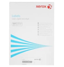  Наклейки Laser/Copier XEROX А4:1, 100 листов (210x297мм) Прямоугольные края