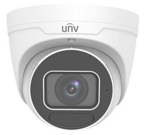 Камера Uniview Видеокамера IP купольная антивандальная, 1/2.7" 4 Мп КМОП @ 30 к/с, ИК-подсветка до 50м., LightHunter 0.002 Лк @F1.2, объектив 2.7-13.5 мм моторизованный с автофокусировкой, WDR, 2D/3D DNR, Ul