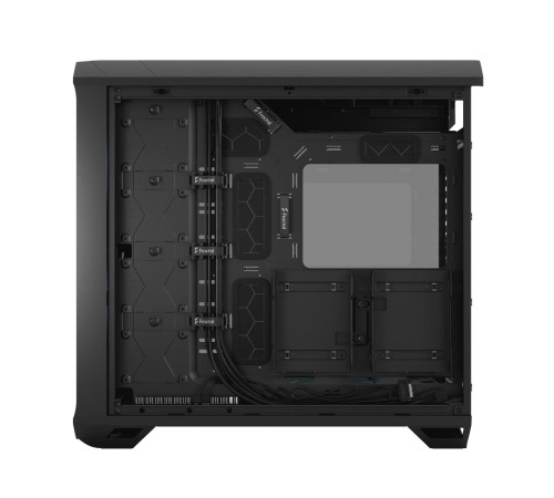 Корпус ПК без блока питания/ Case Fractal Design Torrent RGB, Full-Tower, 2x180mm + 3x140mm RGB, 2xUSB-A 3.2 + 1xUSB 3.2 Type-C E-ATX, SSI-CEB, SSI-EEB, ATX, mATX, mITX Black