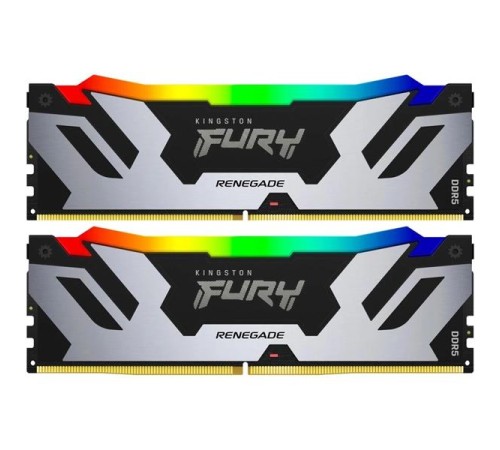 Оперативная память Kingston 32GB 7200MT/s DDR5 CL38 DIMM (Kit of 2) FURY Renegade RGB XMP