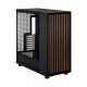 Корпус без блока питания/ Case Fractal Design North XL, Full-Tower, 3x140mm, 2xUSB-A 3.0 + 1xUSB 3.2 Type-C E-ATX, ATX, mATX, mITX Wood panel Charcoal Black