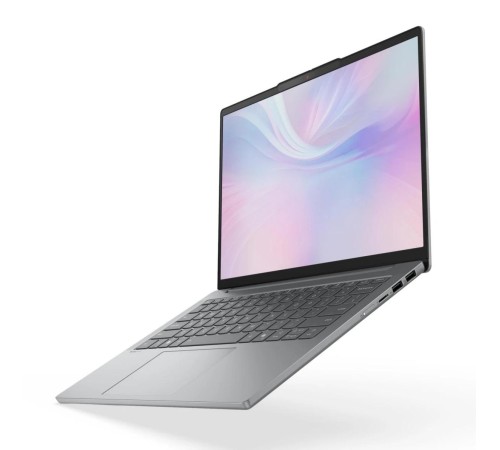 Ноутбук/ Lenovo IdeaPad Slim 5 14AHP10 14"(1920x1200 OLED)/AMD Ryzen 7 8845HS(3.8Ghz)/16384Mb/512PCISSDGb/noDVD/Int:AMD Radeon 780M/Cam/BT/WiFi/60WHr/war 1y/1.39kg/luna grey/noOS + 65W, RU kbd