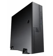 корпус Slim Case Powerman EL555 Black PM-450TFX U3.0*2+U2*2+2*combo Audio; fan 9cm; intrusion switch