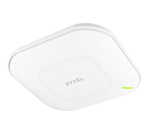 Точка доступа/ ZYXEL Hybrid access point ZYXEL NebulaFlex NWA110AX, WiFi 6, 802.11a / b / g / n / ac / ax (2.4 and 5 GHz), MU-MIMO, internal antennas 2x2, up to 575 + 1200 Mbps, 1xLAN GE, PoE, 4G / 5G protection Точка доступа/ ZYXEL Hybrid access point ZYXEL NebulaFlex NWA110AX, WiFi 6, 802.11a / b / g / n / ac / ax (2.4 and 5 GHz), MU-MIMO, internal antennas 2x2, up to 575 + 1200 Mbps, 1xLAN GE, PoE, 4G / 5G protection