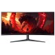 Монитор 34'' ACER Nitro XZ342CUV3bmiiphx,ZeroFrame,Curved 1500R Black,21:9,VA,3440x1440,1ms,400cd,180Hz,2xHDMI(2.0)+1xDP(1.4)+SPK+Audio out,Speakers 2Wx2,sync: FreeSync Premium,hdr: HDR 400,H.Adj.100