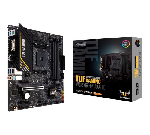 Материнская плата/ TUF GAMING A520M-PLUS II Материнская плата/ TUF GAMING A520M-PLUS II