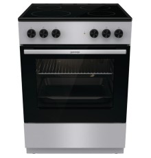 Плита GORENJE/ Тип плиты: электрическая, Тип варочной поверхности: стеклокерамическая, Цвет: серый, Ширина, см: 60