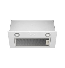 Встраиваемая вытяжка KUPPERSBERG/ Встраиваемая вытяжка Kuppersberg, High-Tech, 60 см, механическое управление, обратный клапан, 3 скорости, 780 м3/ч, периметральное всасывание, угольный фильтр KF-SC 2 (опция), уровень шума 62 дБ, цвет белый