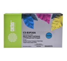 -/ Картридж струйный Cactus CS-B3P20A №727 пурпурный (130мл) для HP DJ T920/T1500/T2530